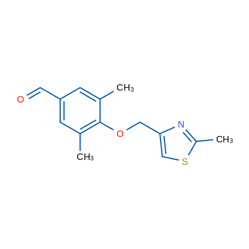 3,5-Dimethyl-4-[(2-methyl-1,3-thiazol-4-yl)methoxy]benzaldehyde 1g