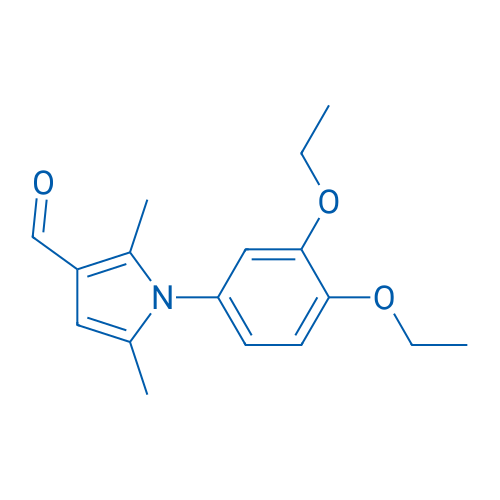 1-(3,4-Diethoxyphenyl)-2,5-dimethyl-1H-pyrrole-3-carbaldehyde 5g