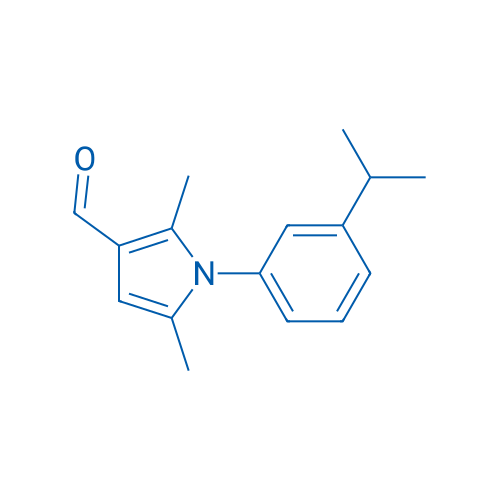2,5-Dimethyl-1-[3-(propan-2-yl)phenyl]-1H-pyrrole-3-carbaldehyde 5g