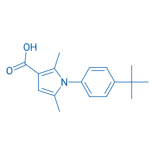 1-(4-tert-Butylphenyl)-2,5-dimethyl-1H-pyrrole-3-carboxylic acid 1g
