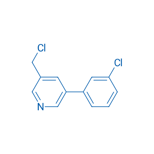 3-(Chloromethyl)-5-(3-chlorophenyl)-pyridine 1g