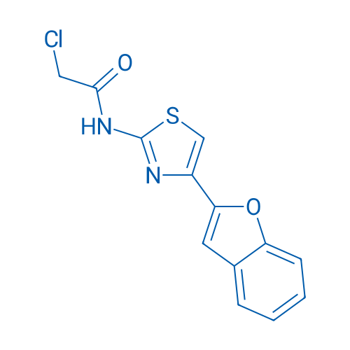 N-[4-(1-Benzofuran-2-yl)-1,3-thiazol-2-yl]-2-chloroacetamide 1g