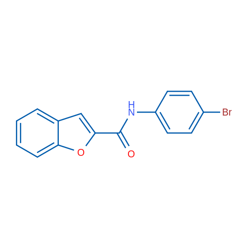 N-(4-Bromophenyl)benzofuran-2-carboxamide 1g