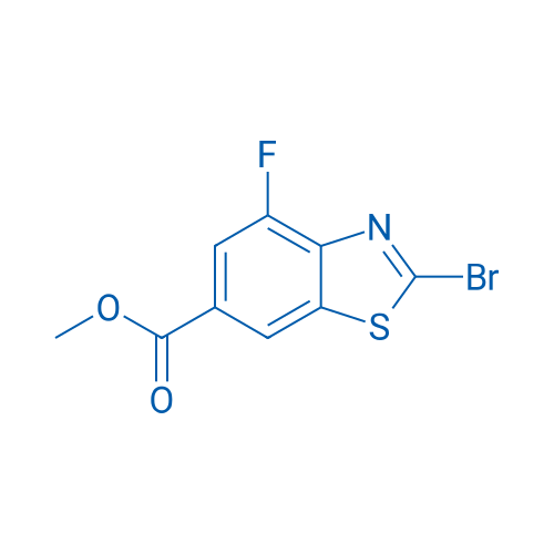 Methyl 2-bromo-4-fluorobenzo[d]thiazole-6-carboxylate 100mg