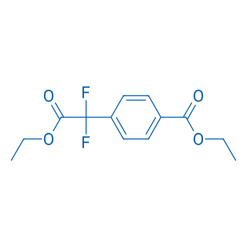 Ethyl 4-(2-ethoxy-1,1-difluoro-2-oxoethyl)benzoate 250mg