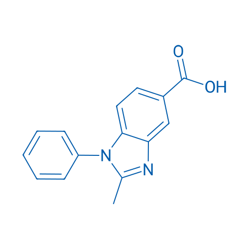 2-Methyl-1-phenyl-1H-benzo[d]imidazole-5-carboxylic acid 100mg