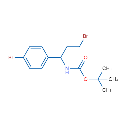 tert-Butyl (3-bromo-1-(4-bromophenyl)propyl)carbamate 5g