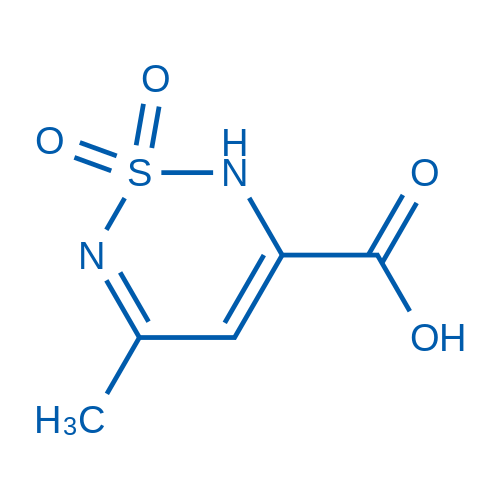 5-Methyl-2H-1,2,6-thiadiazine-3-carboxylic acid 1,1-dioxide 1g