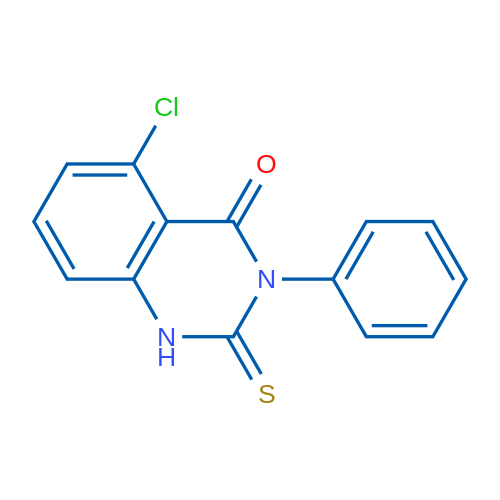 5-Chloro-3-phenyl-2-thioxo-2,3-dihydroquinazolin-4(1H)-one 1g