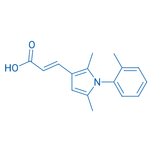 3-[2,5-Dimethyl-1-(2-methylphenyl)-1H-pyrrol-3-yl]prop-2-enoic acid 1g