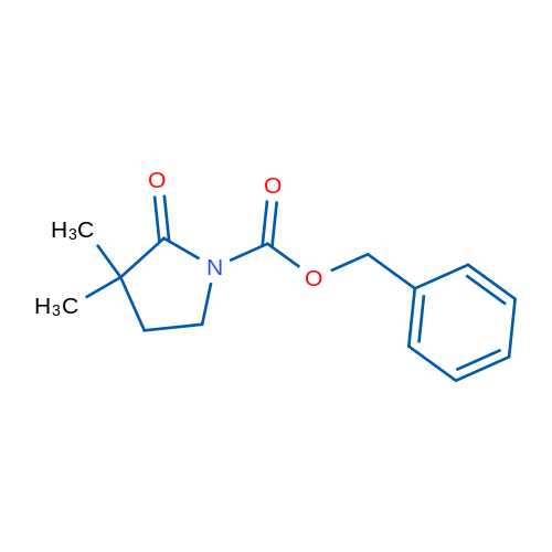 Benzyl 3,3-dimethyl-2-oxopyrrolidine-1-carboxylate 1g