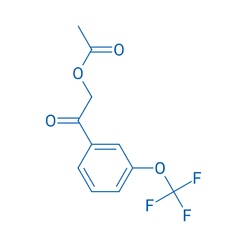 2-Oxo-2-(3-(trifluoromethoxy)phenyl)ethyl acetate 1g