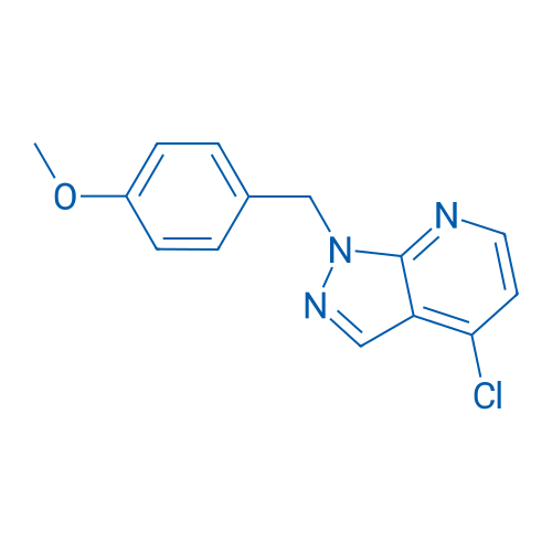4-Chloro-1-(4-methoxybenzyl)-1H-pyrazolo[3,4-b]pyridine 5g