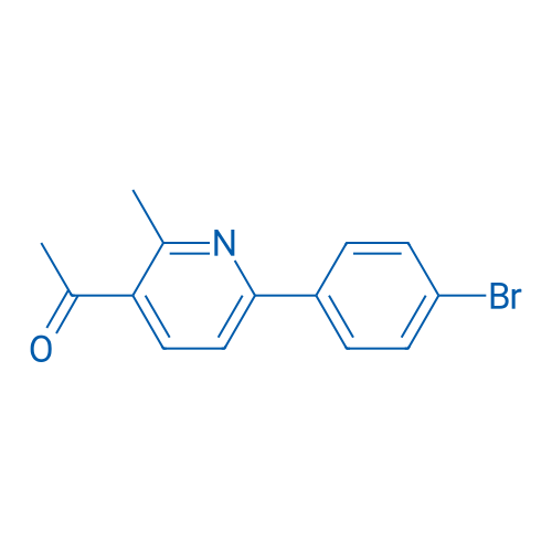 1-(6-(4-Bromophenyl)-2-methylpyridin-3-yl)ethanone 10g