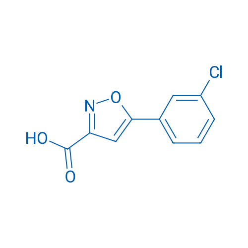 5-(3-Chlorophenyl)isoxazole-3-carboxylic acid 250mg