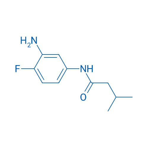 N-(3-Amino-4-fluorophenyl)-3-methylbutanamide 1g