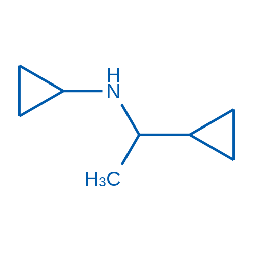 N-(1-Cyclopropylethyl)cyclopropanamine 50mg