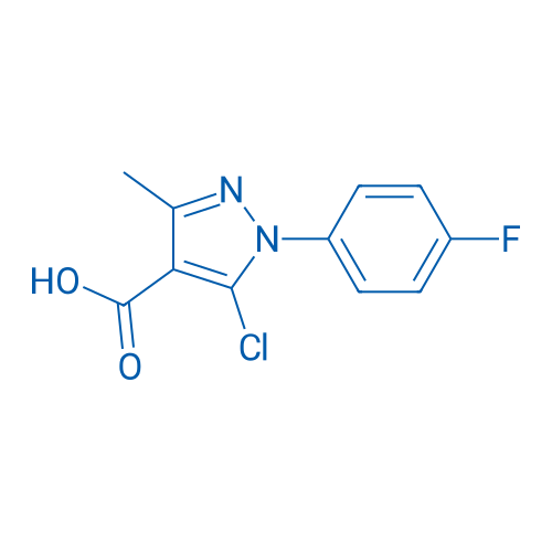5-Chloro-1-(4-fluorophenyl)-3-methyl-1H-pyrazole-4-carboxylic acid 100mg