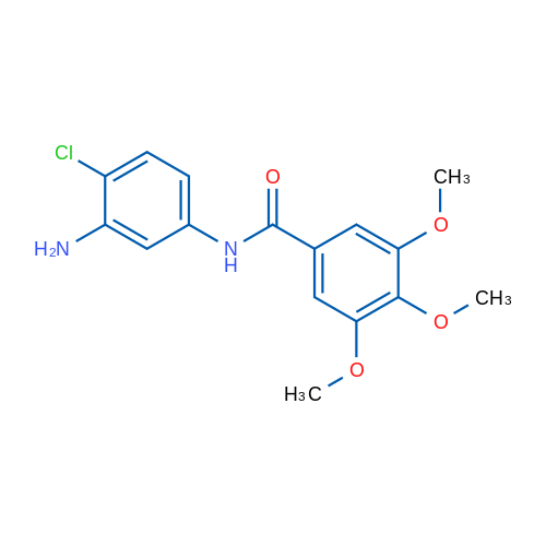 N-(3-Amino-4-chlorophenyl)-3,4,5-trimethoxybenzamide 1g