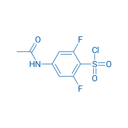 4-Acetamido-2,6-difluorobenzene-1-sulfonyl chloride 5g