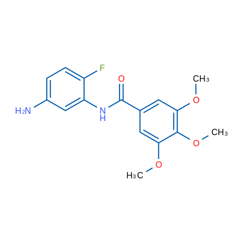N-(5-Amino-2-fluorophenyl)-3,4,5-trimethoxybenzamide 5g