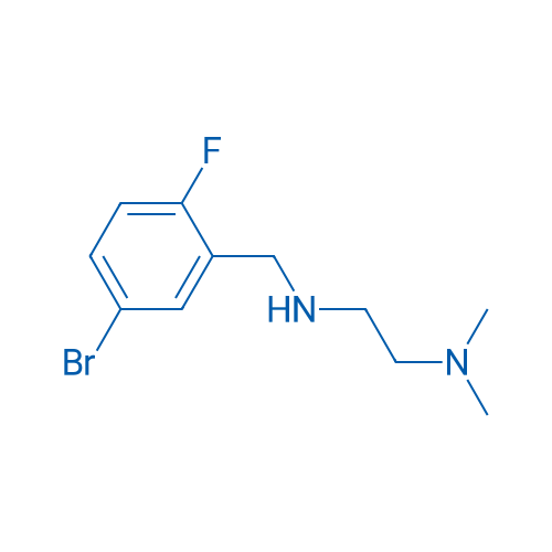 N1-(5-bromo-2-fluorobenzyl)-N2,N2-dimethylethane-1,2-diamine 250mg