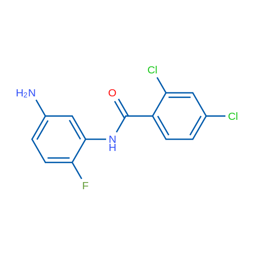 N-(5-Amino-2-fluorophenyl)-2,4-dichlorobenzamide 5g