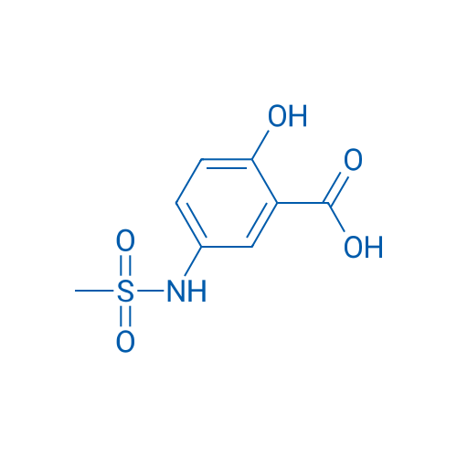 2-Hydroxy-5-methanesulfonamidobenzoic acid 250mg