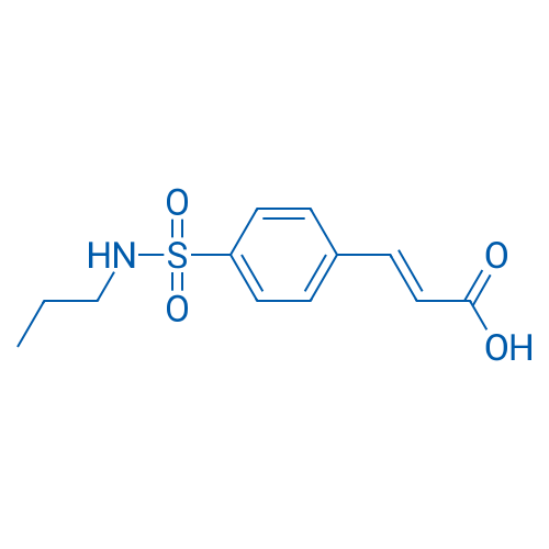3-[4-(Propylsulfamoyl)phenyl]prop-2-enoic acid 5g