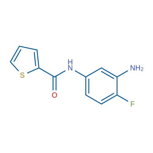 N-(3-Amino-4-fluorophenyl)thiophene-2-carboxamide 5g