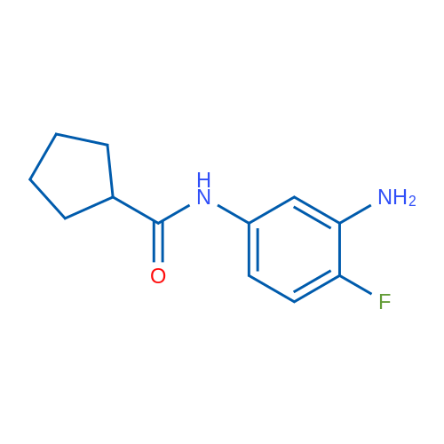 N-(3-Amino-4-fluorophenyl)cyclopentanecarboxamide 1g