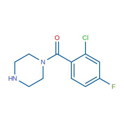 1-(2-Chloro-4-fluorobenzoyl)piperazine 1g
