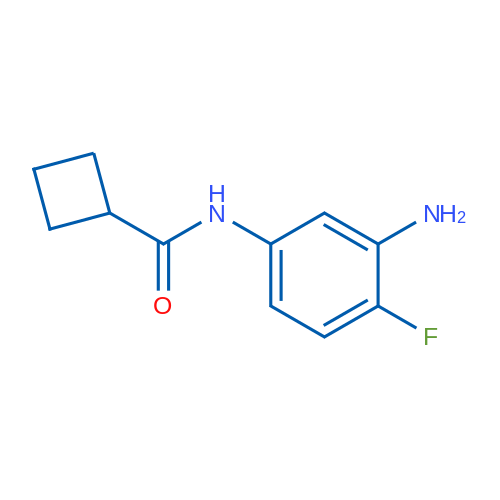 N-(3-Amino-4-fluorophenyl)cyclobutanecarboxamide 5g