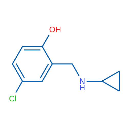 4-Chloro-2-[(cyclopropylamino)methyl]phenol 1g