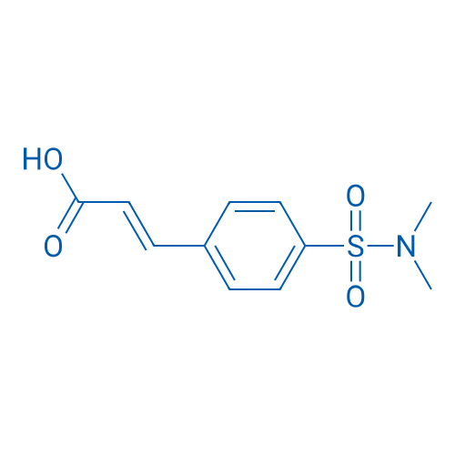 3-(4-(N,N-Dimethylsulfamoyl)phenyl)acrylic acid 250mg