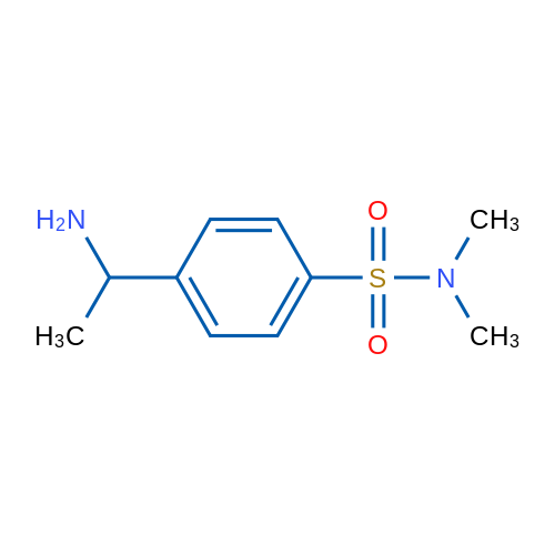 4-(1-Aminoethyl)-N,N-dimethylbenzene-1-sulfonamide 5g