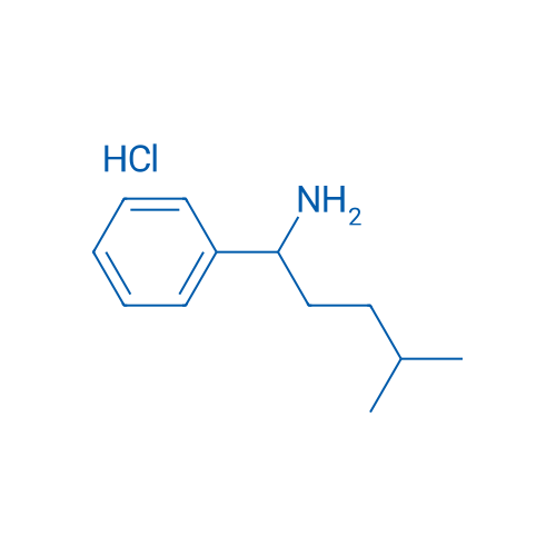 4-Methyl-1-phenylpentan-1-amine hydrochloride 1g