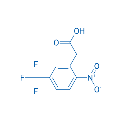2-Nitro-5-(trifluoromethyl)phenylacetic acid 100mg