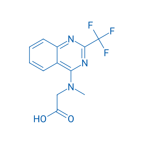 2-(Methyl(2-(trifluoromethyl)quinazolin-4-yl)amino)acetic acid 1g