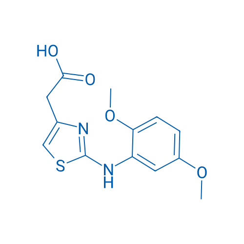 (2-[(2,5-Dimethoxyphenyl)amino]-1,3-thiazol-4-yl)acetic acid 1g