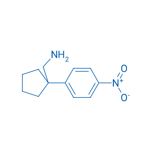 (1-(4-Nitrophenyl)cyclopentyl)methanamine 250mg