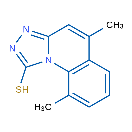 5,9-Dimethyl-[1,2,4]triazolo[4,3-a]quinoline-1-thiol 5g