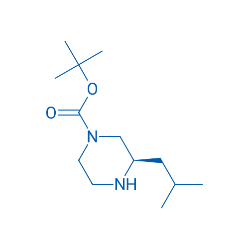 (R)-tert-Butyl 3-isobutylpiperazine-1-carboxylate 250mg