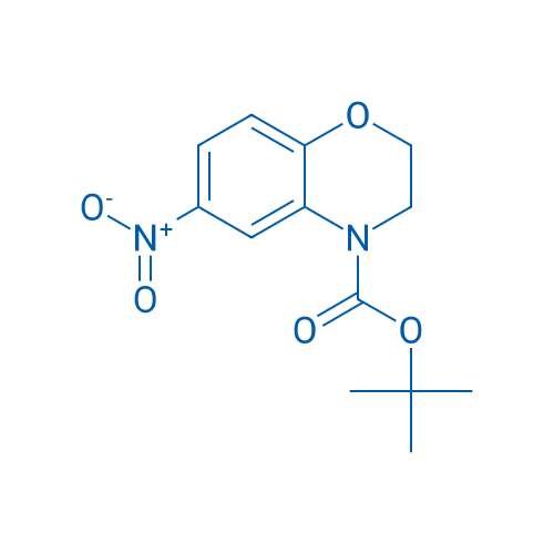 tert-Butyl 6-nitro-2H-benzo[b][1,4]oxazine-4(3H)-carboxylate 250mg