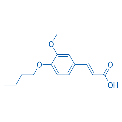 3-(4-Butoxy-3-methoxyphenyl)prop-2-enoic acid 5g