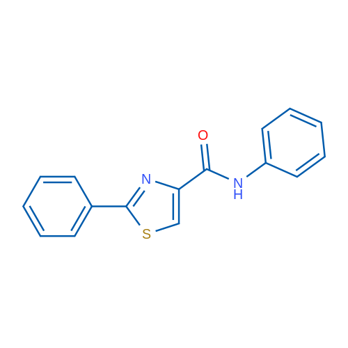 N,2-Diphenyl-1,3-thiazole-4-carboxamide 1g