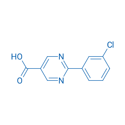 2-(3-Chlorophenyl)pyrimidine-5-carboxylic acid 1g