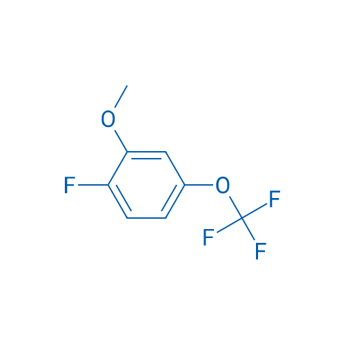 1-FLUORO-2-METHOXY-4-(TRIFLUOROMETHOXY)BENZENE 250mg