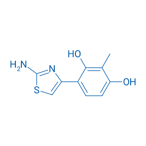 4-(2-Amino-1,3-thiazol-4-yl)-2-methylbenzene-1,3-diol 1g