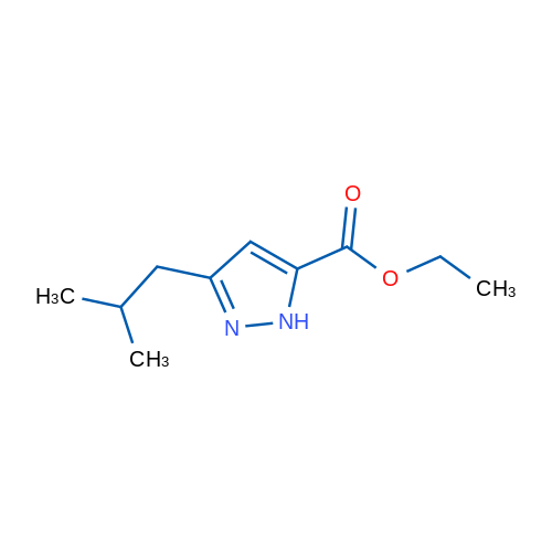 Ethyl 3-isobutyl-1H-pyrazole-5-carboxylate 1g